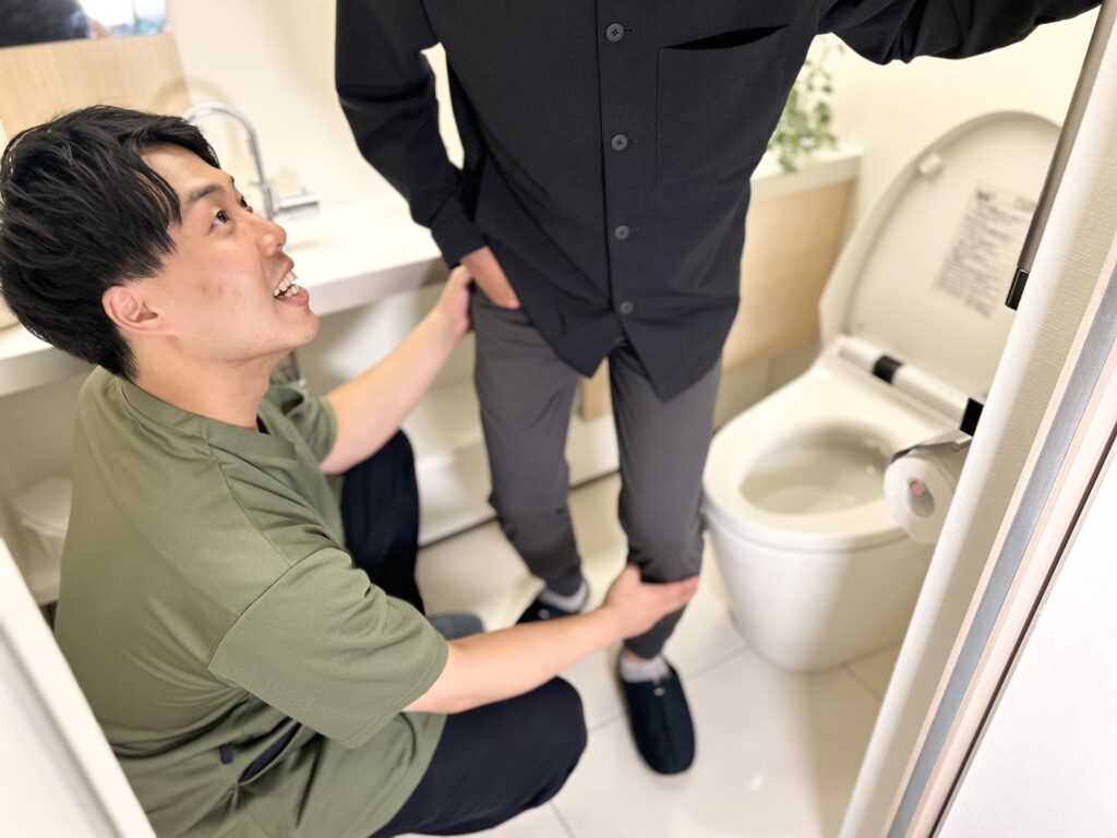 トイレのリハビリ