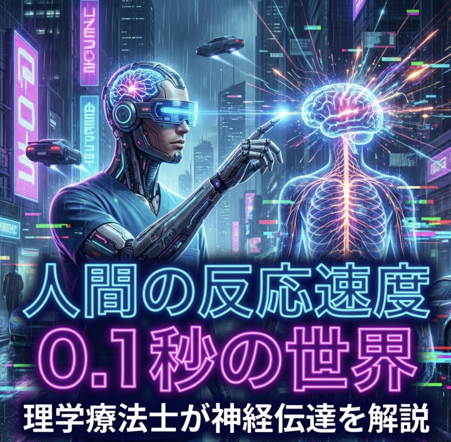 人間の反応速度、実は0.1秒の世界｜理学療法士が神経伝達を解説