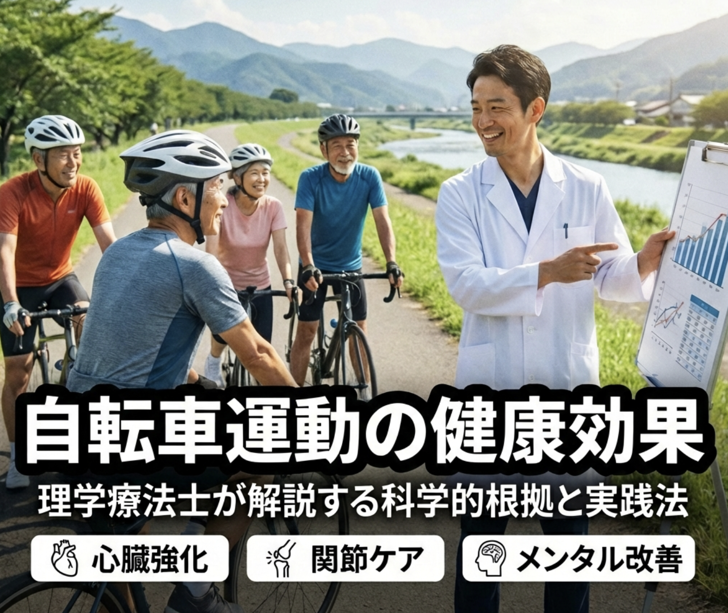 自転車運動の健康効果｜理学療法士が解説する科学的根拠と実践法
