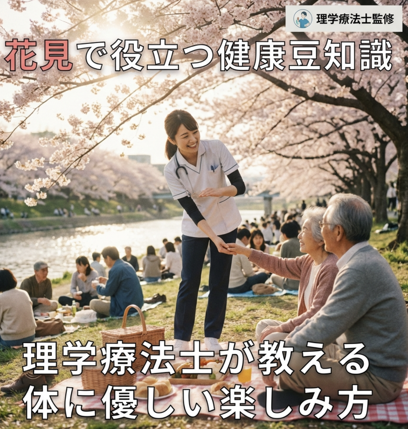 花見で役立つ健康豆知識｜理学療法士が教える体に優しい楽しみ方