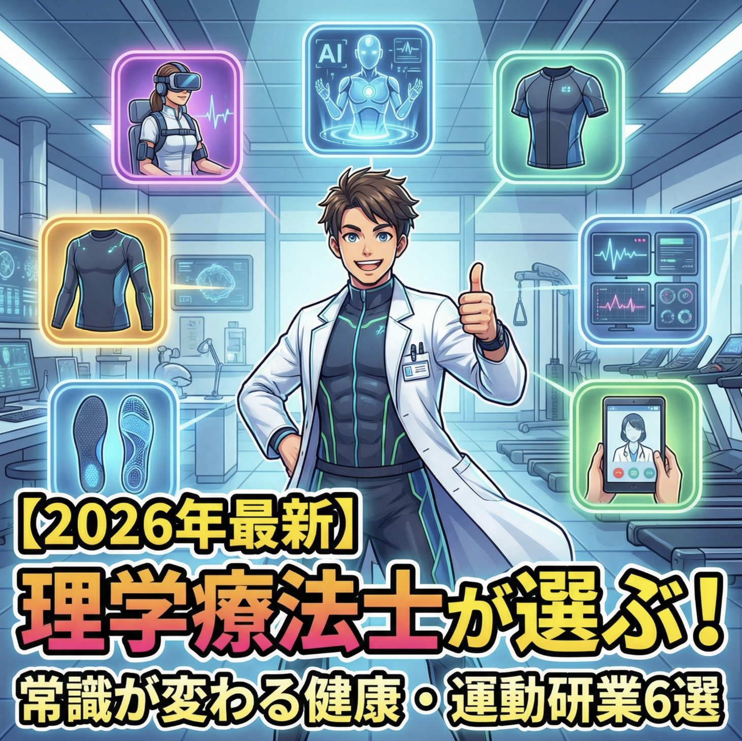 【2026年最新】理学療法士が選ぶ！常識が変わる健康・運動研業6選