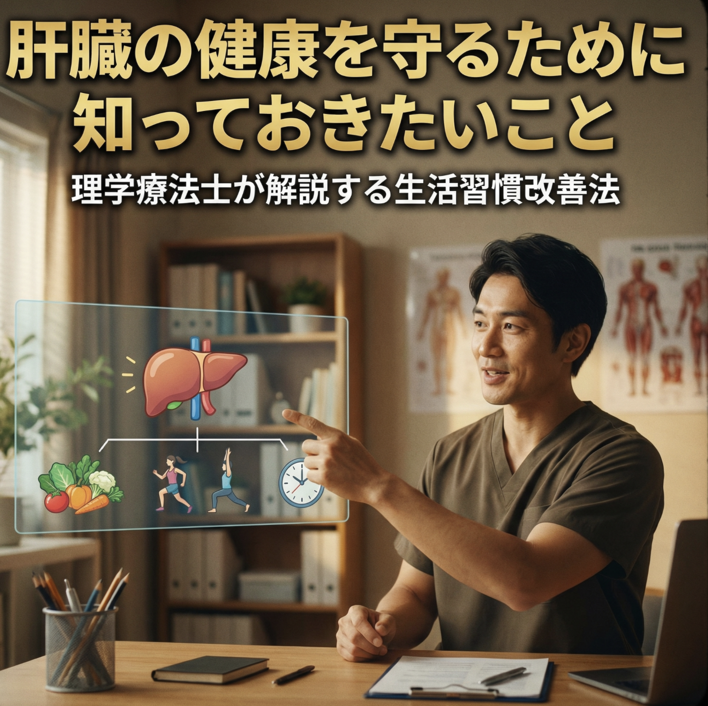 肝臓の健康を守るために知っておきたいこと｜理学療法士が解説する生活習慣改善法