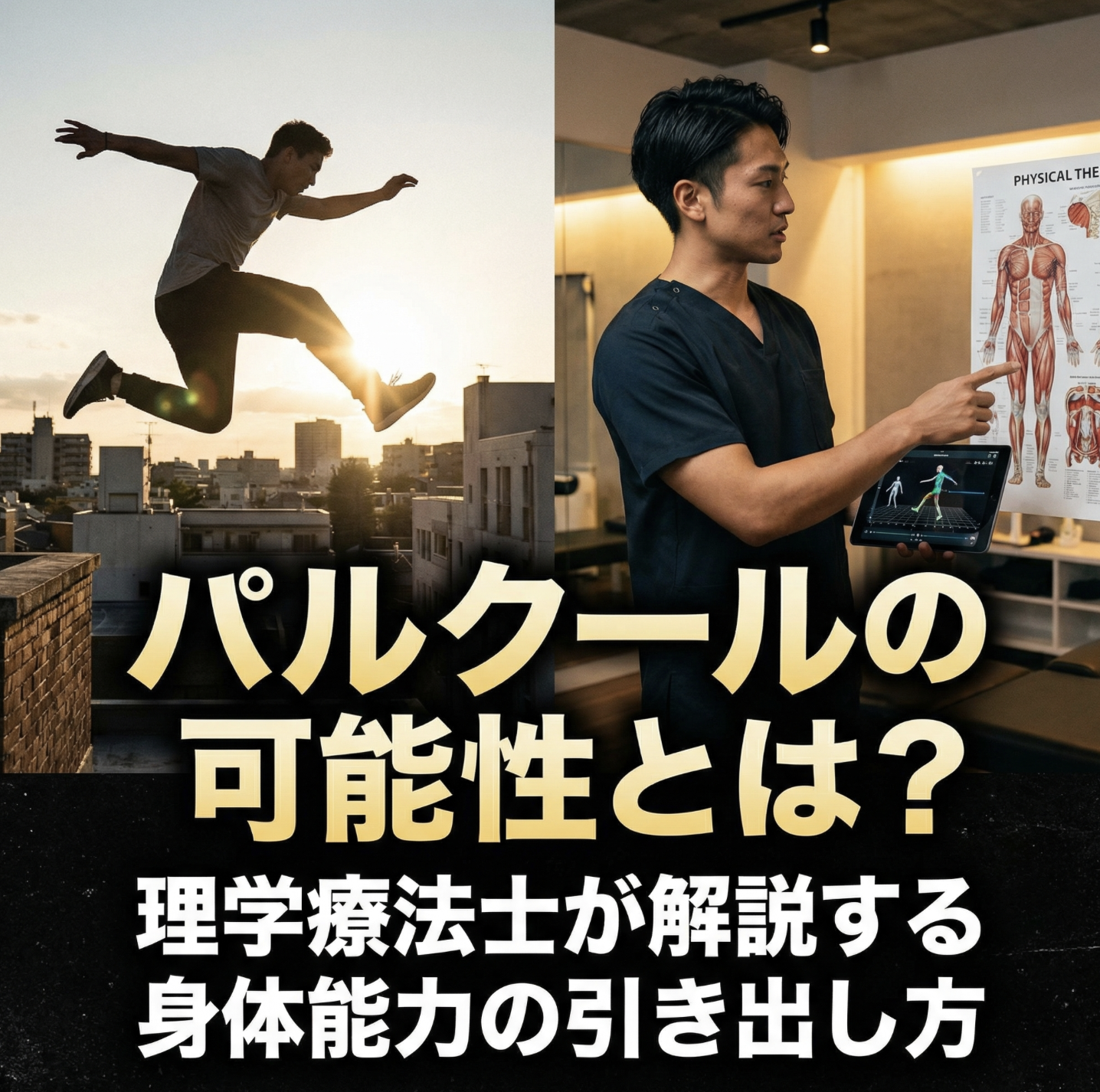パルクールの可能性とは？理学療法士が解説する身体能力の引き出し方