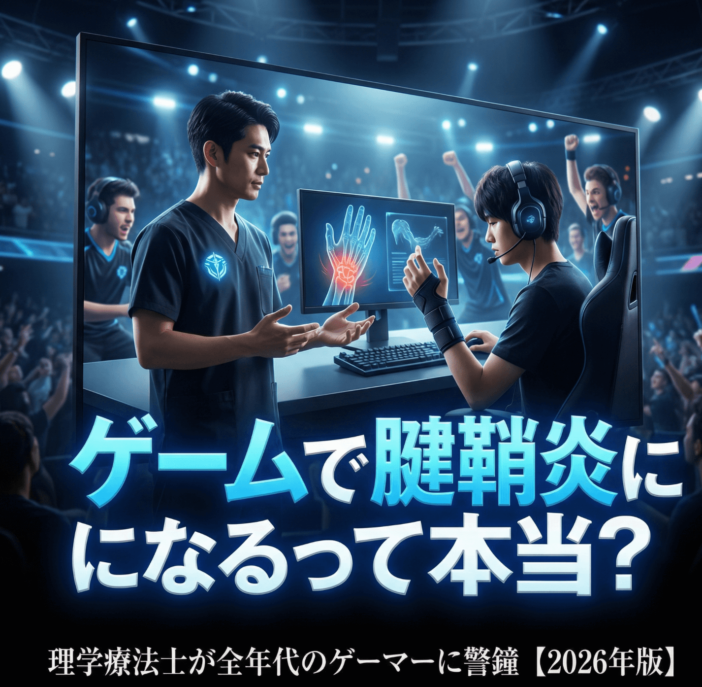 ゲームで腱鞘炎になるって本当？理学療法士が全年代のゲーマーに警鐘【2026年版】
