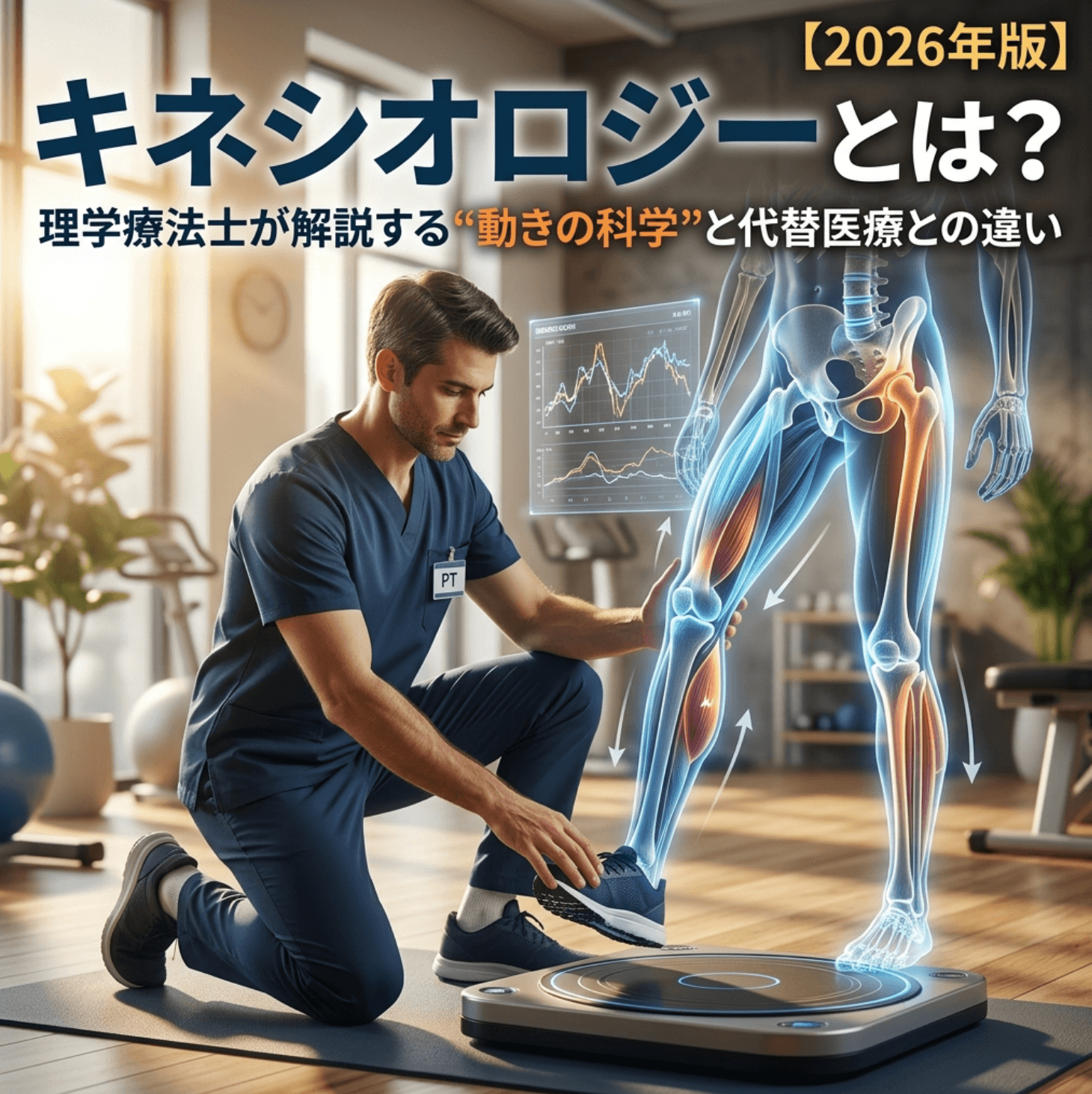 キネシオロジーとは？理学療法士が解説する”動きの科学”と代替医療との違い【2026年版】