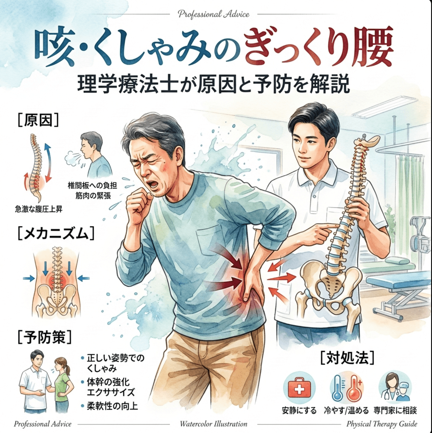 くしゃみ 腰 が 痛い