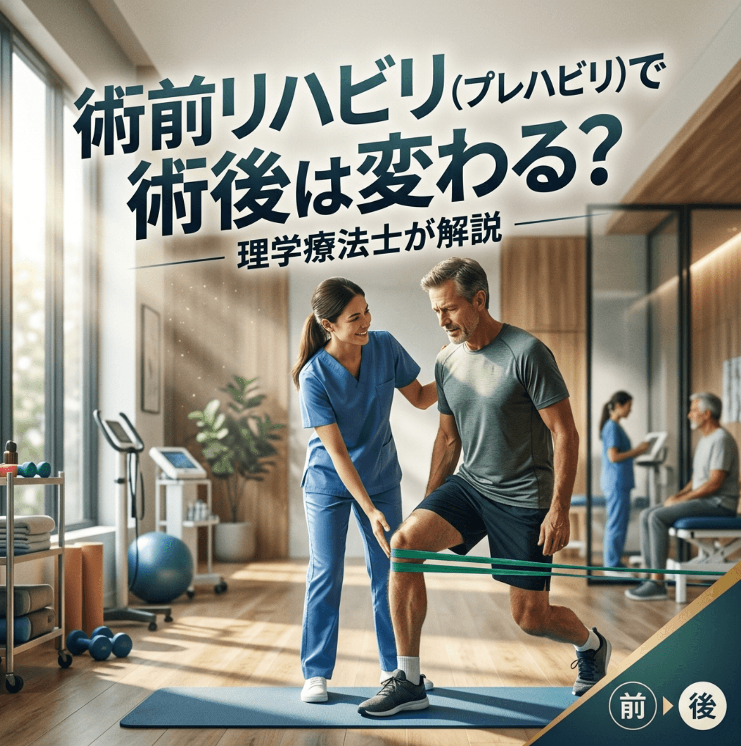 術前リハビリ（プレハビリ）で術後は変わる？理学療法士が解説